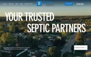 Bolton Septic of Ann Arbor website
