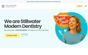 Stillwater Modern Dentistry website