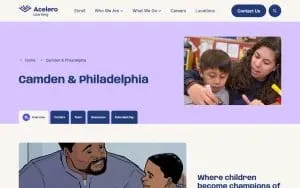 Acelero Learning-Pierce Ave website