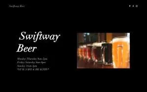 Swiftway Beer website