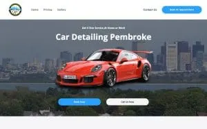 We Clean Dirty CarZ Car Detailing Coram of Medford website