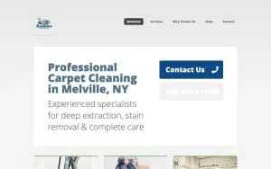Broadhollow Carpets Cleaner website