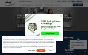 Jani-King | Commercial Cleaning & Janitorial Services website