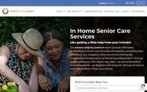 Seniors Helping Seniors of North Bay Shore website