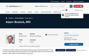 Dr. Adam Bostick