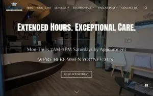 Sapphire Dental Care PLLC website