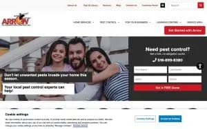 Arrow Exterminating Company, Inc. of Ronkonkoma website