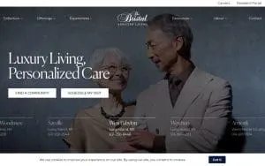 The Bristal Assisted Living at Lake Grove website