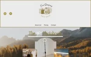 FourSeasons Photo Booth website