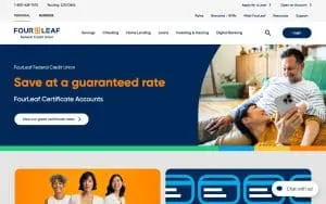 FourLeaf Federal Credit Union of West Babylon website