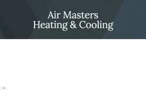 Air Masters Heating, Ventilation & Air Conditioning, LLC website