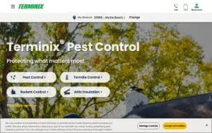 Terminix Triad of Asheboro website