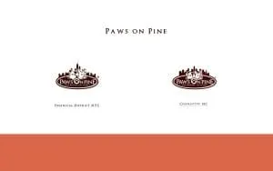 Paws on Pine website