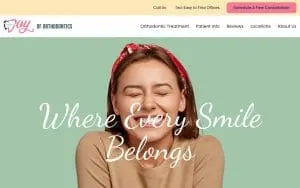 Joy of Orthodontics website