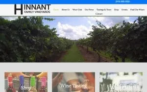Hinnant Farms Vineyard & Winery of Goldsboro website