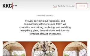 KKC Glass of Indian Trail website