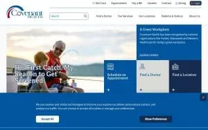 Covenant Pediatrics of Matthews website