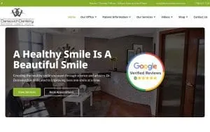 Denisovich Dentistry website