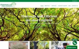 Foothills Tree Maintenance LLC website