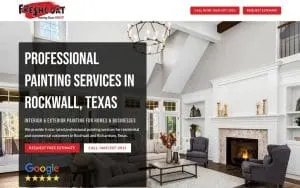Fresh Coat Painters of Cary website