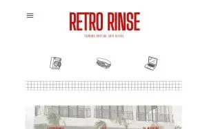 Retro Rinse of Waxhaw website