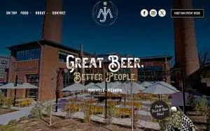 Middle James Brewing Company - Waxhaw website