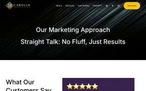 Carollo Marketing of Waxhaw website