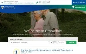 Brookdale Winston-Salem website