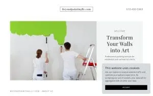 Beyond Painting LLC website