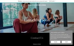 Soft Serenity Photography website