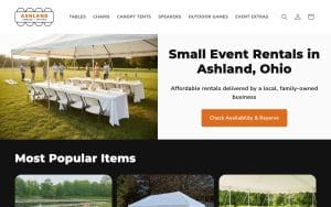Ashland Tables and Chairs