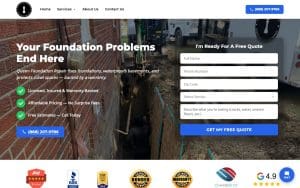 Queen Foundation Repair