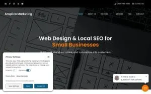 Amplico Marketing website