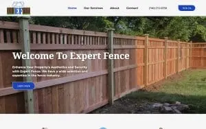 Expert Fence of Delaware website