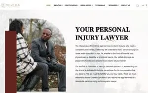 The Olawale Law Firm, LLC website