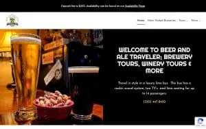 Beer and Ale Traveler website