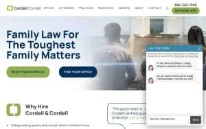 Cordell & Cordell | Family Law & Divorce of Dublin website