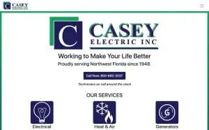 Andrew Casey Electrical Contractors of Englewood website