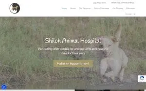 Shiloh Animal Hospital of Englewood website