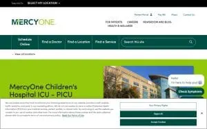 MercyOne Children's Hospital ICU - PICU website