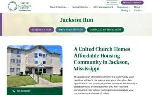 Jackson Run website