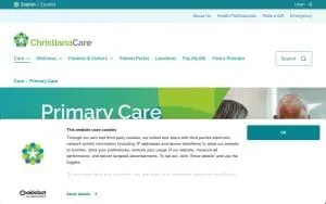 Christiana Care Internal Medicine at Lancaster Pike website
