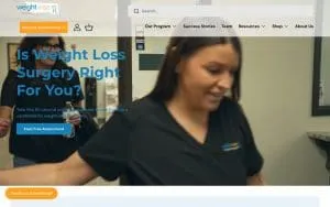 WeightWise Bariatric Program website