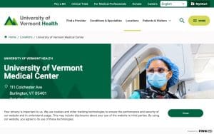 UVM Health Care spinal Tilley