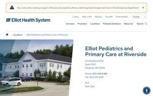 Elliot Pediatrics and Primary Care at Riverside