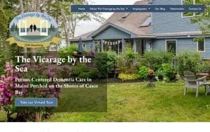 The Vicarage By The Sea - Dementia Care Home website