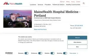 MaineHealth Hospital Medicine - Portland website