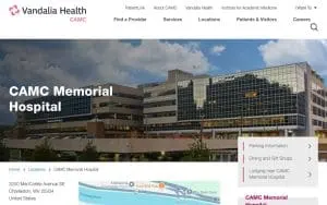 CAMC Memorial Hospital - Cancer Care Center website