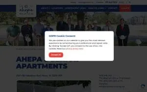 Ahepa 3 Senior Apartments website