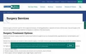 General Surgery - Froedtert Hospital website